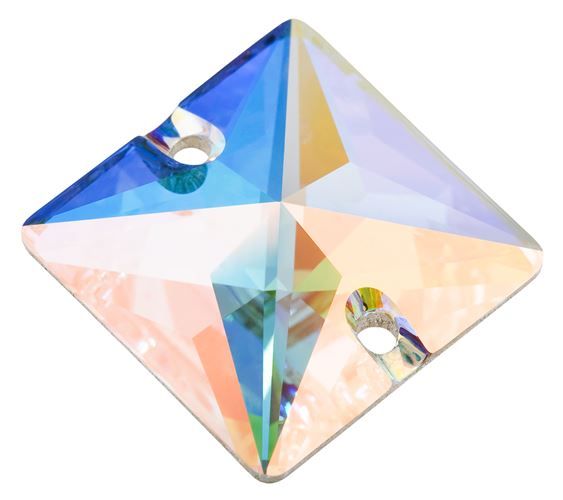 Square 2H 16x16 mm Crystal AB