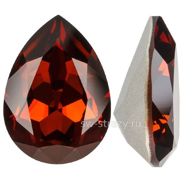 Кристаллы 4320 10x7 mm Smoked Amber