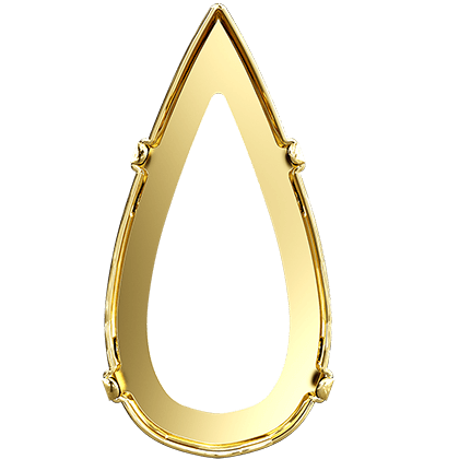 4322/S 22x11 mm 3PH203 Gold Plating