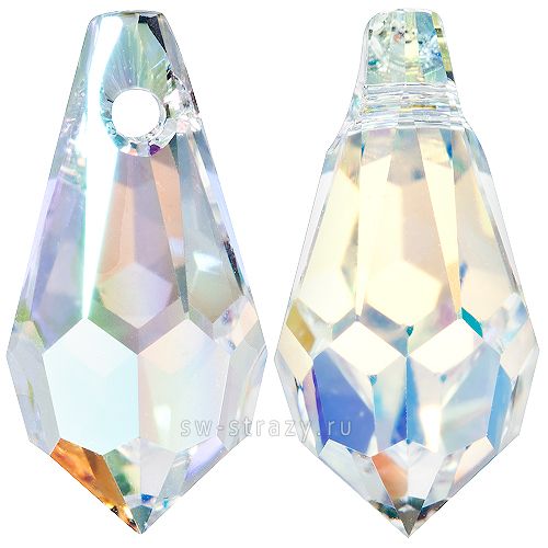 Кулоны 6000 13x6,5 mm Crystal AB