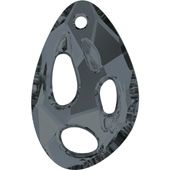 Кулоны 6730 34x22 mm Crystal Silver Night