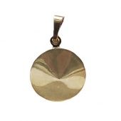 Основа под кулон 1122 14 мм позолота SWK0416