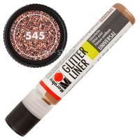 Marabu Glitter Liner 545 Espresso 25 ml (18030009545)*