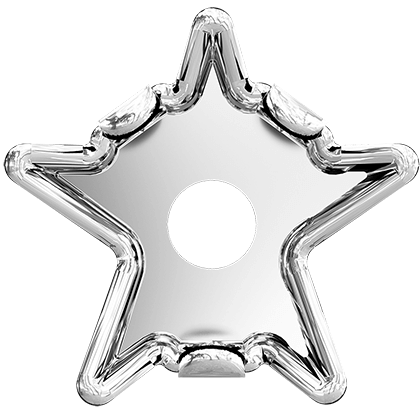 4745/S 5 mm White Bronze Plating