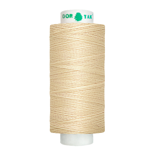 Нитки бытовые Dor Tak 40\2 цв. 222 бежевый 366м 100% п\э