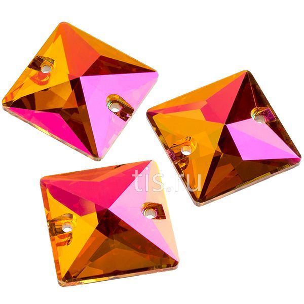 3687 16*16 mm Crystal Astral Pink