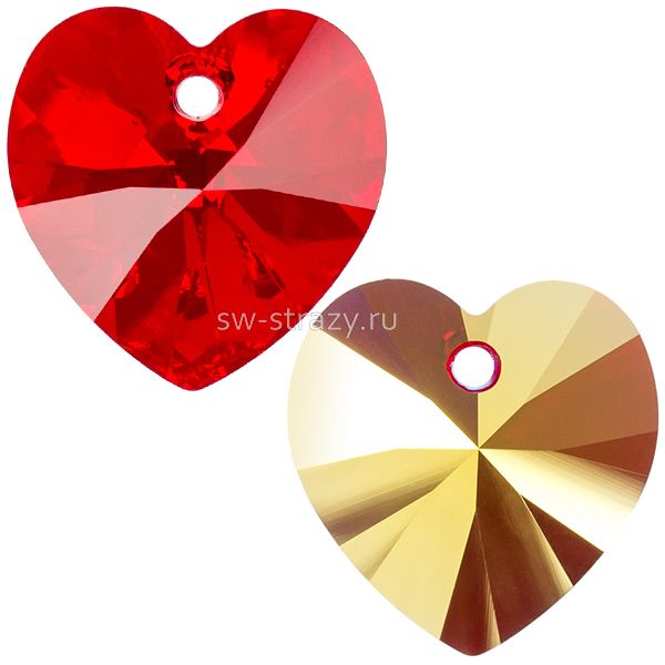 Кулоны 6228 10,3x10 mm Siam AB