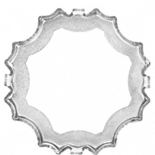 4195/S 22 mm 1PH20H Rhodium Plating