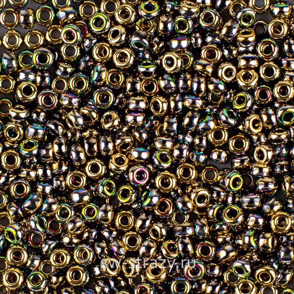 Seedbead Miyuki 11/0 55070 Black California Blooming