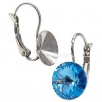 Основа под серьги 1122 12 мм родий SWK0379