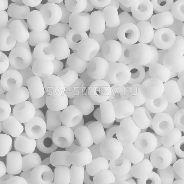 Seedbead Miyuki 11/0 402F Matted Opaque White