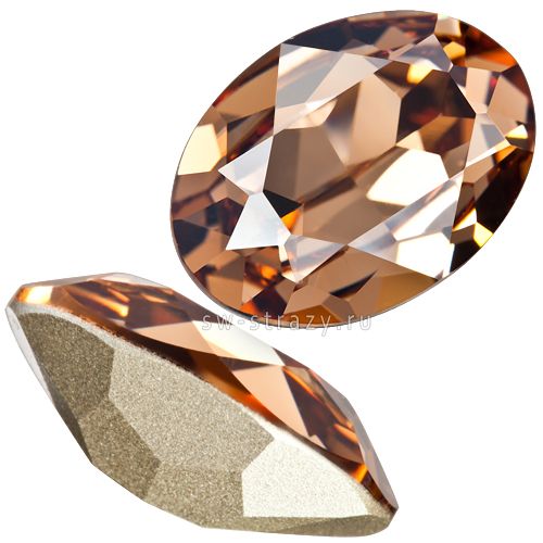 Кристаллы 4120 18x13 mm Light Smoked Topaz