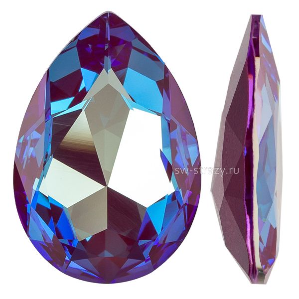 Кристаллы 4327 30x20 mm Crystal Burgundy Delite