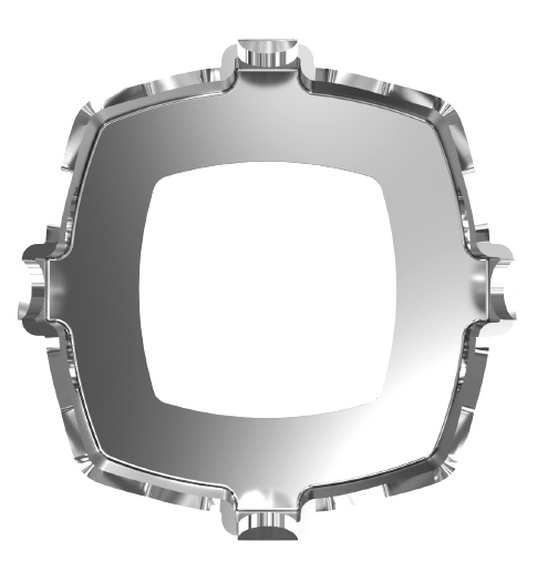 4460/S 18 mm 3PH2OH Rhodium Plating