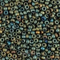 Seedbead Miyuki 11/0 2008 Matte Metallic Patina Iris