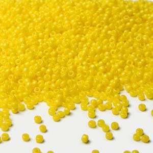 Бисер круглый 15/0 #0042 Лимонный