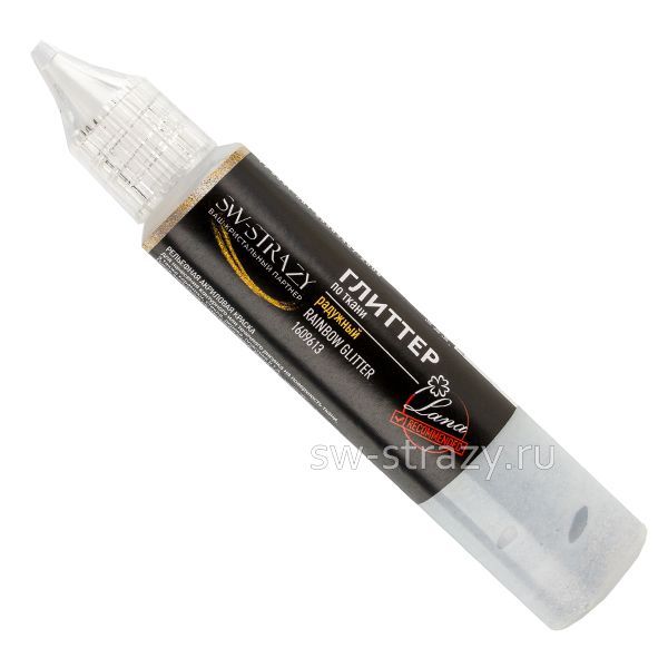 Глиттер по ткани Tair радужный 25 мл