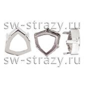 4706/S 12 mm 1PH20H Rhodium Plating