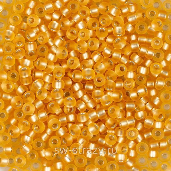 Seedbead Miyuki 11/0 1902 Semi-matte S/L Gold
