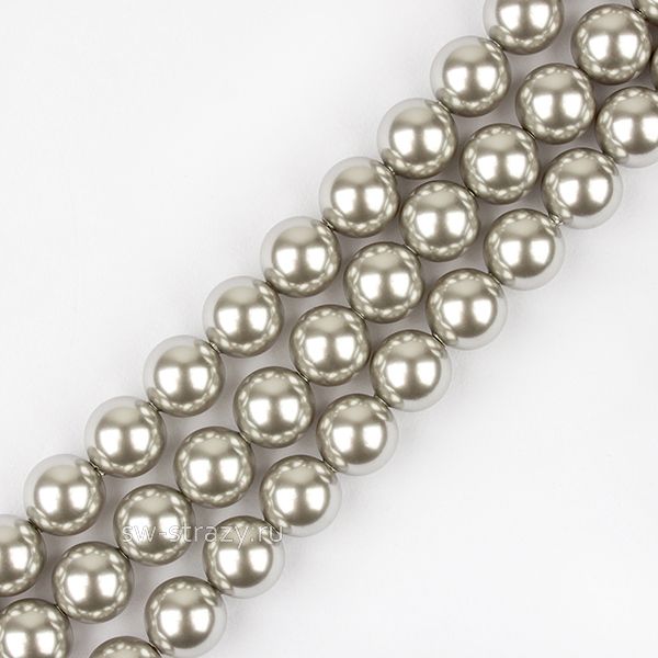 Жемчужины 5810 5 mm Crystal Light Grey Pearl