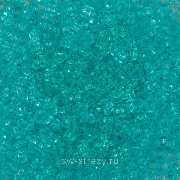 Demi Round 11/0 #YPS0062 HYBRID прозрачный бирюзовый