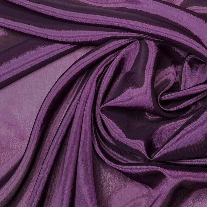 Сатин-шифон Plum