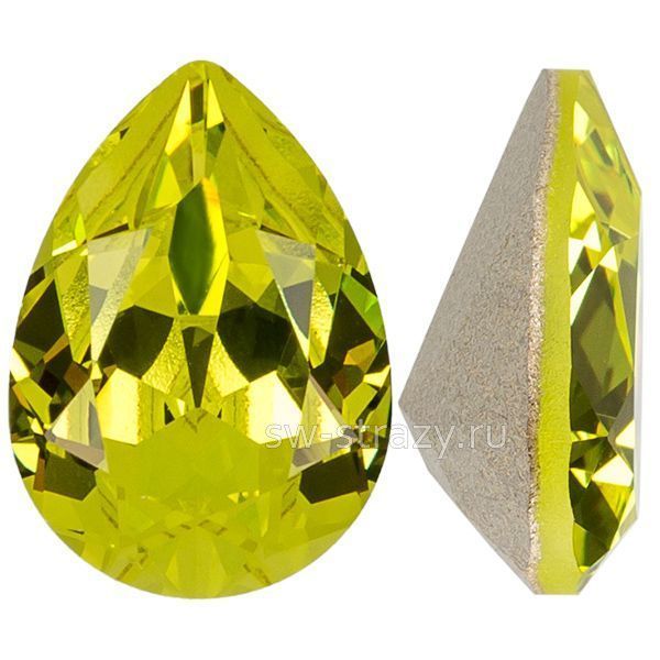 Кристаллы 4320 10,0x7 mm Citrus Green