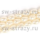 Жемчужины 5821 11x8 mm Crystal Cream Pearl