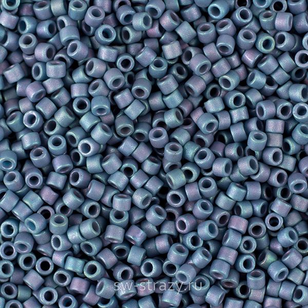 Delica Beads 11/0 DB376 Matte Metallic Light Gry Blu