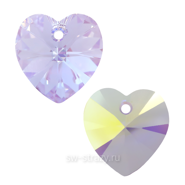 Кулоны 6228 18x17,5 mm Violet AB