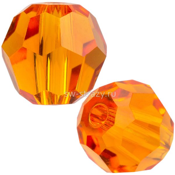 Бусины 5000 4 mm Tangerine