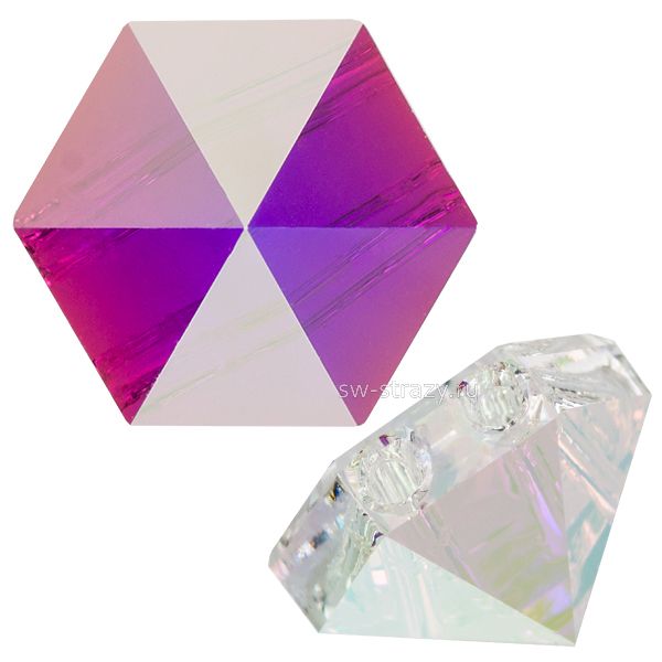 Бусины 5060 7,5 mm Crystal AB