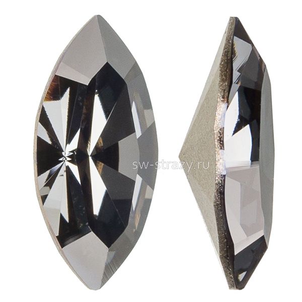 Кристаллы 4228 8x4 mm Crystal Silver Night