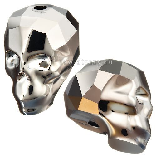 Бусины 5750 13 mm Crystal Metallic Light Gold2X