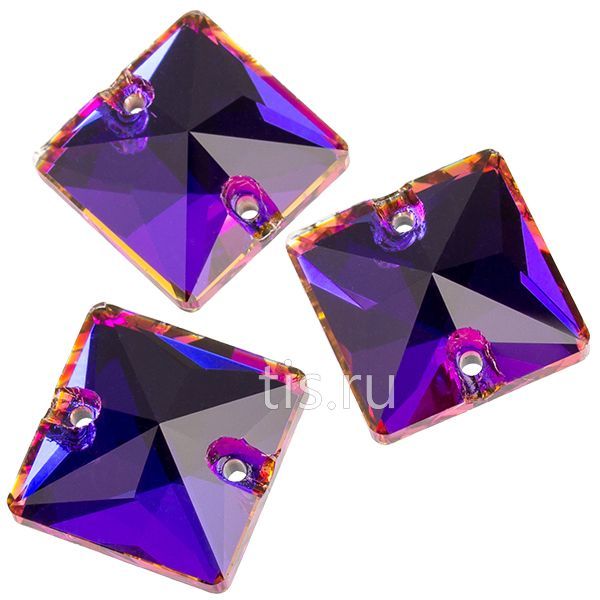 3687 16*16 mm Crystal Violet Blue