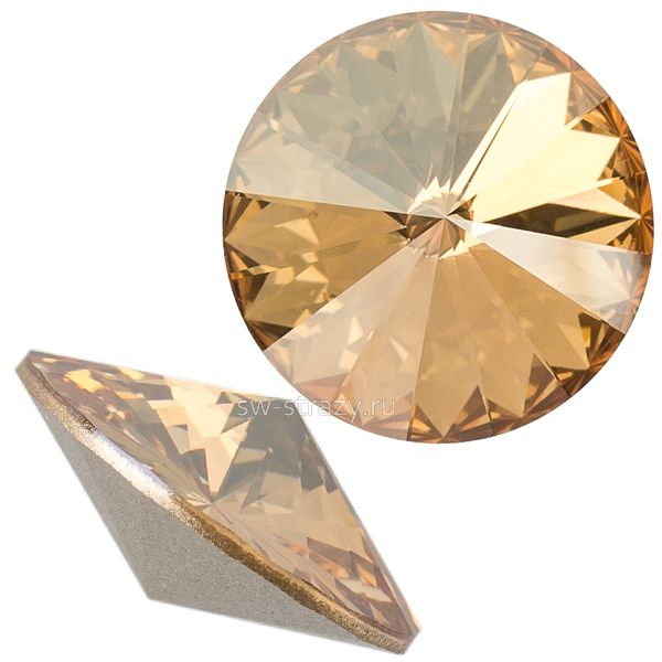 Риволи 1122 14 mm Crystal Golden Shadow F