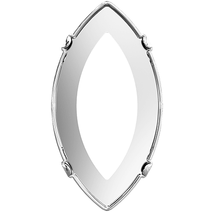 4227/S 32x17 mm 1PH20HG Rhodium Plating