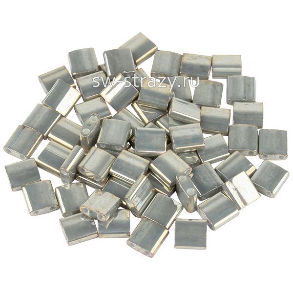 Бисер TILA 5х5х1,9 mm (TL1865) Opaque Smoke Gray Luster