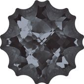 Кристаллы 4195 14 mm Crystal Silver Night