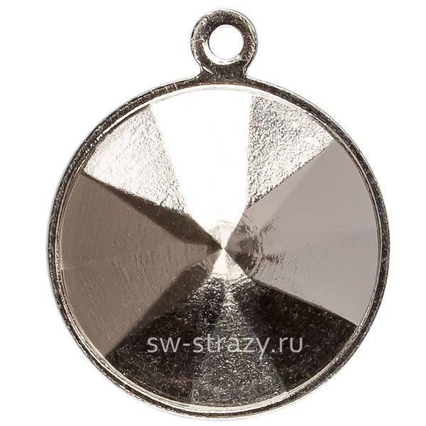 1400/S 12 mm White Bronze Plating (с 1 ушком)