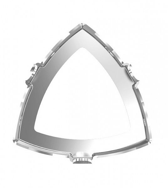 4799/S 6x6,1 mm 3PH20H Rhodium Plating