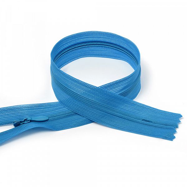 Молния потайная н\р голубой F216 50 см