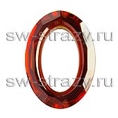 Кристаллы 4137 22x16 mm Crystal Red Magma