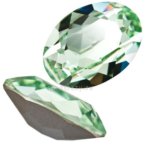 Кристаллы 4120 14x10 mm Chrysolite