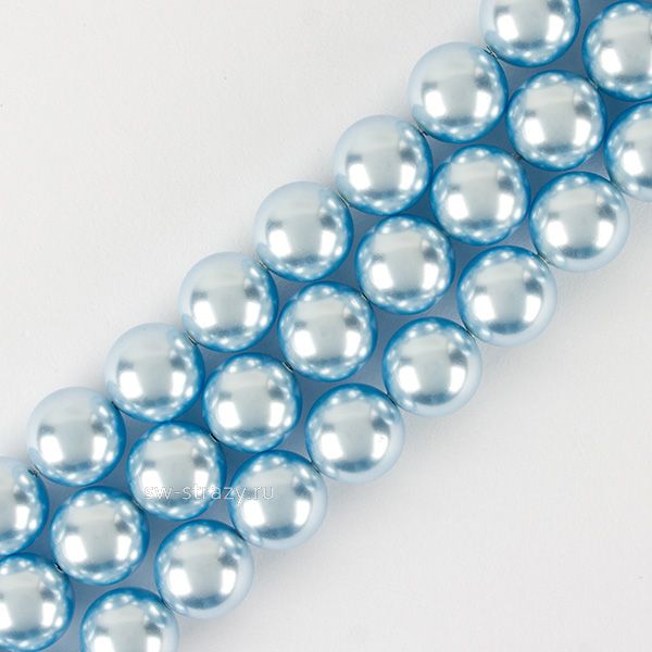 Жемчужины 5810 6 mm Crystal Light Blue Pearl