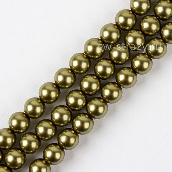 Round Pearl 1H 6 mm Light Green