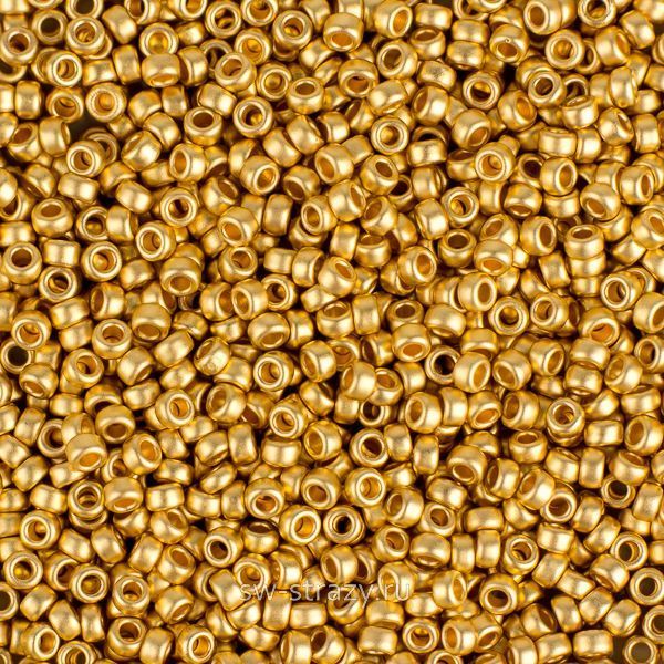 Seedbead Miyuki 11/0 191F Matte 24 KT