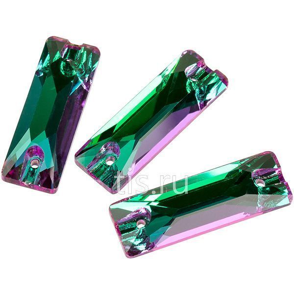 3545 6*18 mm Crystal Heliotrope