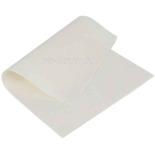 Замша искусств.двухсторон. 20х30 см молочная (28681)