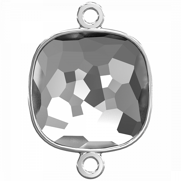 4483/J 8 mm Rhodium Plating (с двумя ушками)